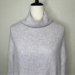 Aerie Alpaca Wool Blend Mock Neck Oversized Fuzzy Soft Sweater Photo 2