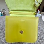 frame denim Frame Le Signature Mini Leather Crossbody Bag in Chartreuse Photo 5