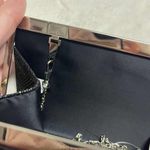 Norwegian Cruise Club Black Shiny Formal Clutch Purse With Removable Chain Silver Photo 13
