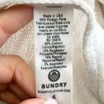 Sundry  White Sweater Hoodie Sz 4 Photo 6