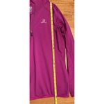 Salomon  Sweatshirt Women's Size Med. ActiTherm 1/4 Zip Fuchsia Pullover Collar Photo 8