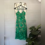 Lulus Lulu Deeply Cherish Green Lace Dress sz XS Photo 3