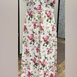 Love Shack Fancy  Sabina Slip Dress in
Ballet Blush REVOLVE summer floral 500$ boho Photo 3