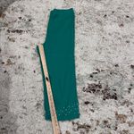 Quacker Factory  Green Womens 3/4 sleeve Embellished Rhinestones pant set Med Photo 9