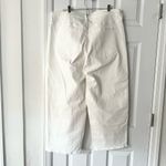 Madewell White The Perfect Vintage Wide Leg Crop Denim Jeans 14W Plus DM1626 Photo 7