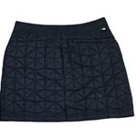 The North Face  Women's Quilted Knee Length Skirt Black Size 2 Casual Photo 2