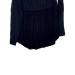 Ivy Jane Women Top Tunic Baby Doll Floral Lace Long Sleeve Ruffles Black XS Photo 4