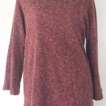 Vestique Burgundy Tunic Sweater Dress Photo 0