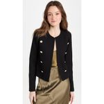 L'Agence ‎ True Collarless Jacket Size 16 Photo 2