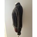 Woolrich Sweater Womens S Gray Wool Blend 1/4 Zip Pullover Nordic Outdoor Winter Photo 3