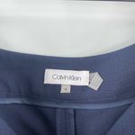 Calvin Klein Pants Size 4 Dress Navy Zippers Business Casual Office Work Career Photo 2