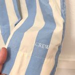 J.Crew Smocked Beach Short in Faded Blue Stripe Size M Photo 6