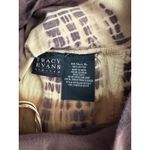 Tracy Evans Vintage Tie Dye Brown Cream Pink Pleated Boho Hippie Maxi Skirt XL Photo 2