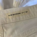 Anthropologie ‎ Pilcro Letterpress Jeans 30 White Slim Boyfriend Photo 4