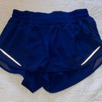 Lululemon  Athletica Royal Blue Hotty Hot Athletic Shorts 2.5’ inseam Photo 0
