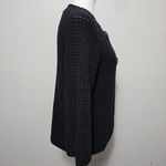 eight eight eight  Black Chunky Fouble Breasted Cardigan Size XL Photo 1
