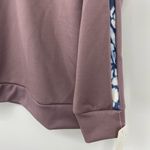 Nicole Miller  SPORT NWT Scuba Activewear Crew Neck Sweatshirt Purple Size Medium Photo 2