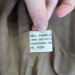 Schott Sportswear Genuine Leather Bomber Jacket Womens Size 40 Brown Photo 6