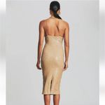 Retrofête Retrofete Sariah Sequin Dress in Nude Size XL NWT Sleeveless Cutout Midi Photo 1