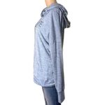 Cabela's Womens Sweatshirt Hoodie Cowl Neck Hooded Pullover Blue Gray Medium Photo 2