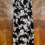 Abercrombie & Fitch Midi Slip Dress Milkmaid Babydoll Moody Floral Size Small S Photo 0
