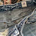 Free People  Avery Bermuda Short in Denim Blue size 28 Photo 2