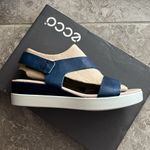 Ecco Touch Sandal Indigo Leather, Size EU 41 | US 10-10.5 New in Box Retail $150 Photo 7