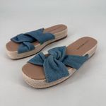Lucky Brand  Kierlo crochet wedge sandals size‎ 7.5 Photo 2