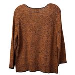 JH Collectibles Burnt Orange Knit Cardigan Ribbed Trim Size Large New With Tags Photo 1