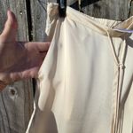 ZARA Satin With Lace Side Panel M IVORY Photo 2