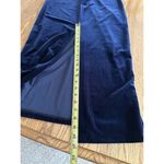 Vintage Stenay Velvet Navy Blue Cocktail Evening Dress Back Slit Long Size 10 Photo 13