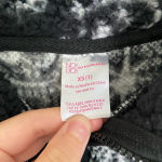 No Boundaries EUC | ‎ junior’s plush patterned quarter zip jacket — XS Photo 1
