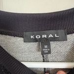 Koral  dark gray Breach open front sweater size medium Photo 2