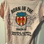 Madeworn Vintage Pink Bruce Springsteen T Photo 4
