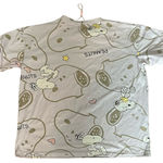 Peanuts Snoopy and Woodstock Women’s Light Purple Pajama Set White Photo 2