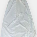 Shadow Line Vintage Cream Undergarment Slip With Lace Slit Small Photo 0