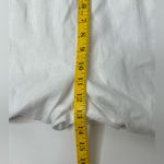 Cynthia Rowley  Women’s White Linen Pants Size Large‎ Loose Wide Leg Boho Beach Photo 4