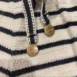 Tigerlily  Knit Stripe Shorts Sz 2 Pull on Shorts Cream Stripe Shorts Photo 2