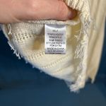 New BiBi Boutique Cream Textured Sleeveless Sweater Vest | Size XL White Photo 7