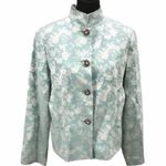 Field Manor Floral Blazer, Light Blue, White, X Photo 4
