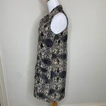 Banana Republic  Snakeskin Shift Dress Sz 2 Cargo Pockets Photo 3