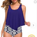 Souqfone Swim Souqfone Ruffle Tankini Swim Top  Photo 6