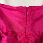 A New Day Women's Shiny Pink Tiered Taffeta Tank Top - Size Medium - NWT Photo 5