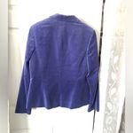 Amanda Smith Vintage  Velvet Rhinestone Button Blazer Jacket cotton women size 10 Photo 7