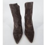 IRO  Gray Suede Pointy Toe High-Low Booties Women's Size 36 (US 5.5) Photo 8