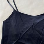 COS Silk A Line Cami Tank Top Blouse in Midnight Navy Blue Sz Small $70 Photo 5