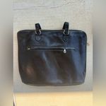 Tangaroa Venezia Terrida Made in Italy Zebra Leather Travel Bag Black Photo 2