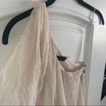 Alice + Olivia  | One Shoulder Flow Dress Baby Pink Photo 4