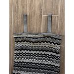 Missoni for Target Black White Zigzag Knit Tank Dress Size L Size L Photo 1