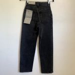 Everlane NWT  Sz 23L The Curvy Way High Straight Jean in Washed Black Photo 3